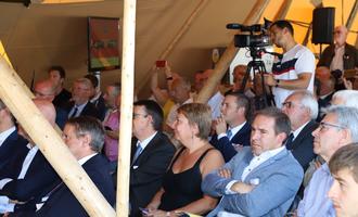 Inauguration de l'E420 autoroute Belgique France