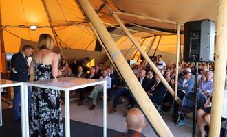 Inauguration de l'E420 autoroute Belgique France