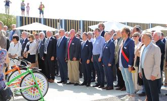 Inauguration de l'E420 autoroute Belgique France