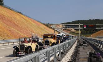 Inauguration de l'E420 autoroute Belgique France