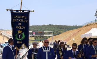 Inauguration de l'E420 autoroute Belgique France