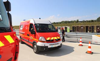 Inauguration de l'E420 autoroute Belgique France