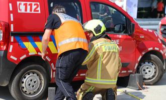 Inauguration de l'E420 autoroute Belgique France