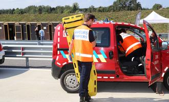 Inauguration de l'E420 autoroute Belgique France