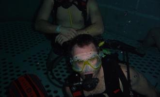 Les plongeurs en entrainement à NEMO 33