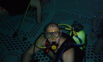 Les plongeurs en entrainement à NEMO 33