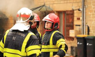 Feu dans une habitation à Villers Semeuse