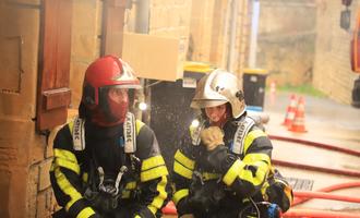 Feu dans une habitation à Villers Semeuse