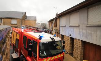 Feu dans une habitation à Villers Semeuse