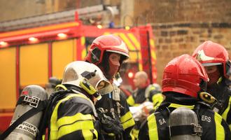 Feu dans une habitation à Villers Semeuse