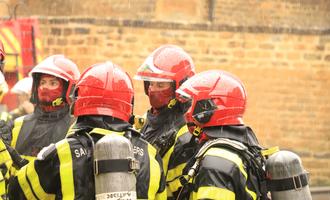 Feu dans une habitation à Villers Semeuse