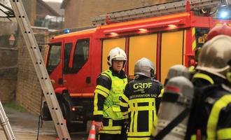 Feu dans une habitation à Villers Semeuse