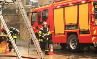 Feu dans une habitation à Villers Semeuse