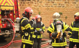 Feu dans une habitation à Villers Semeuse