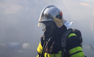 Une maison épargnée par les flammes