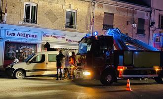 Feu de chambres froides dans une boulangerie 26.04.2020