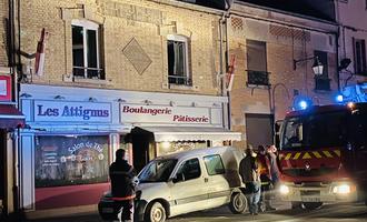 Feu de chambres froides dans une boulangerie 26.04.2020