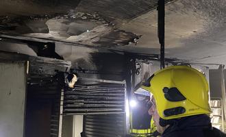 Feu de chambres froides dans une boulangerie 26.04.2020