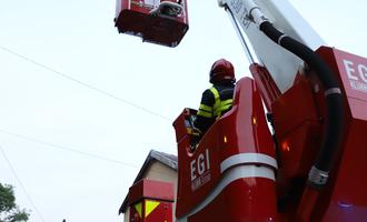 Feu de toiture à Nouzonville 12 mai 2020