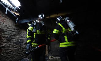 Feu de toiture à Nouzonville 12 mai 2020