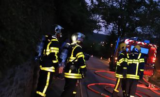 Feu de toiture à Nouzonville 12 mai 2020