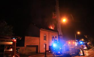 Feu de combles à Charkleville-Mézières 13 mai 2020