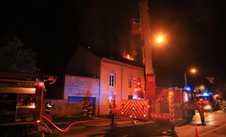 Feu de combles à Charkleville-Mézières 13 mai 2020