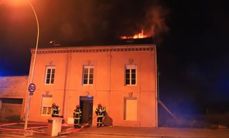 Feu de combles à Charkleville-Mézières 13 mai 2020