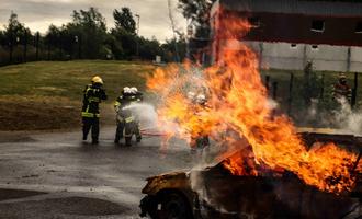 Formation feu de voiture du 04/07/2020