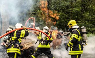 Formation feu de voiture du 04/07/2020