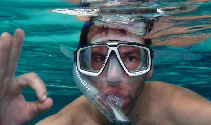 Les plongeurs en entrainement à NEMO 33